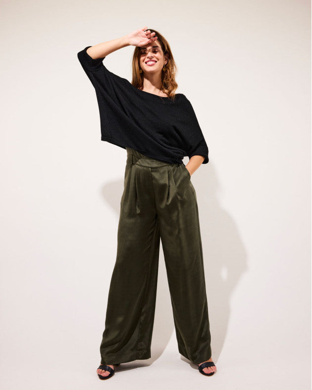 Pull en maille irisée Buckley