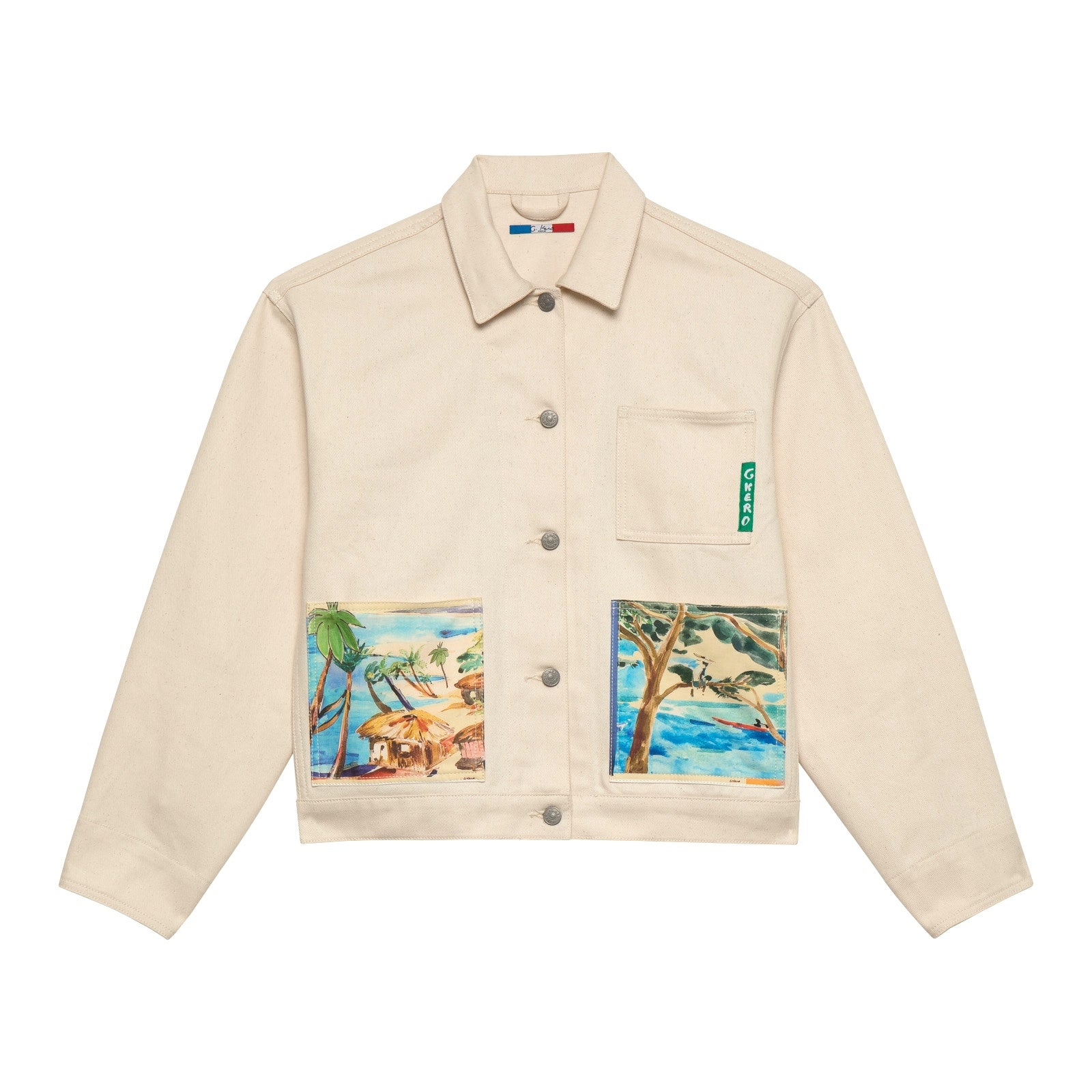 Veste en Jean Cabane