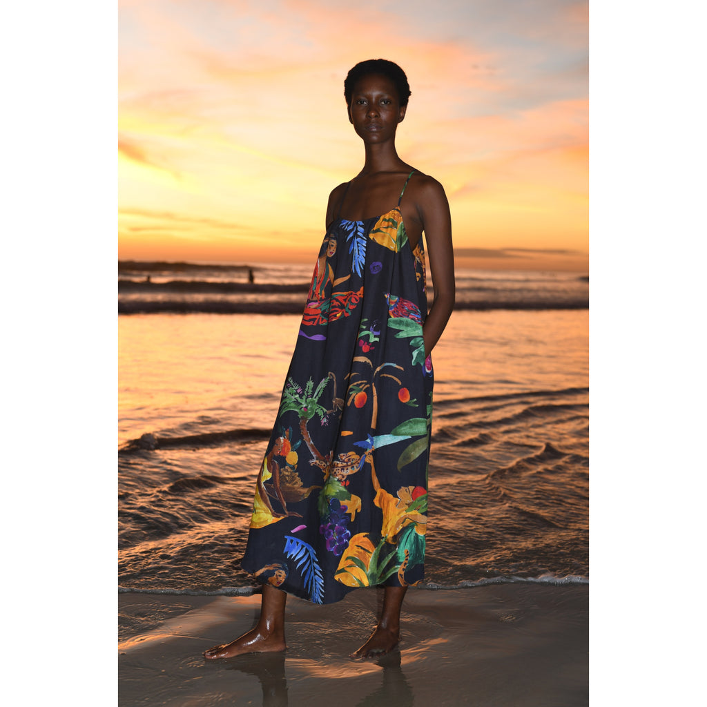 Robe en lin Poppy