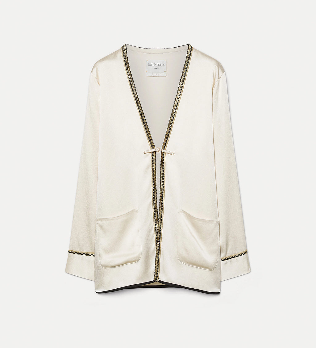 Veste en satin