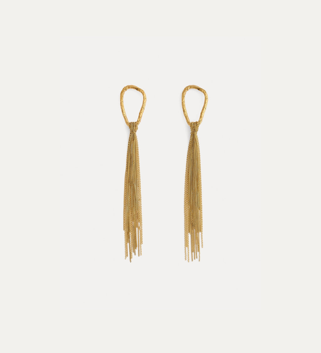 Boucles d'oreille à franges