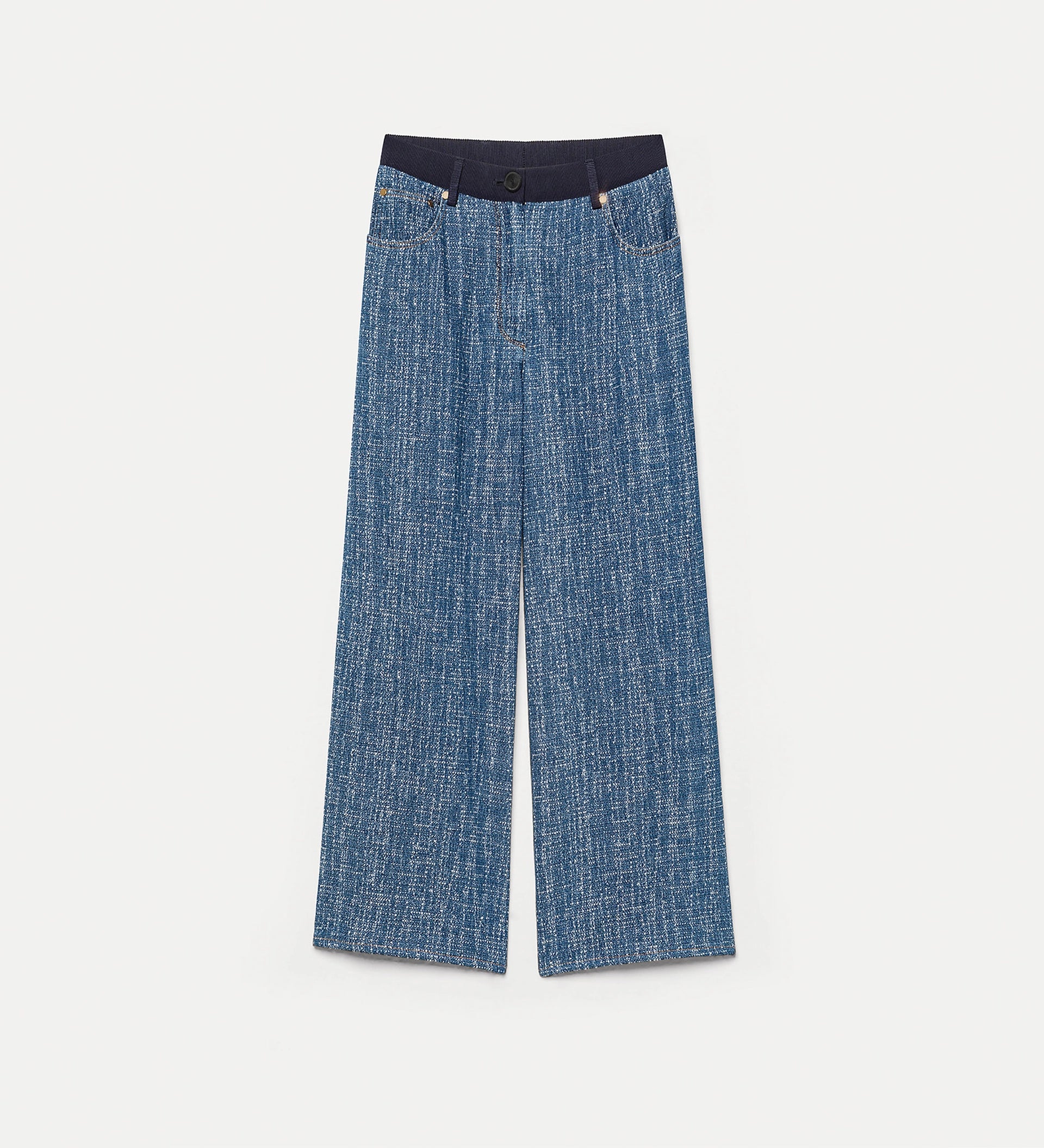 Pantalon en tweed