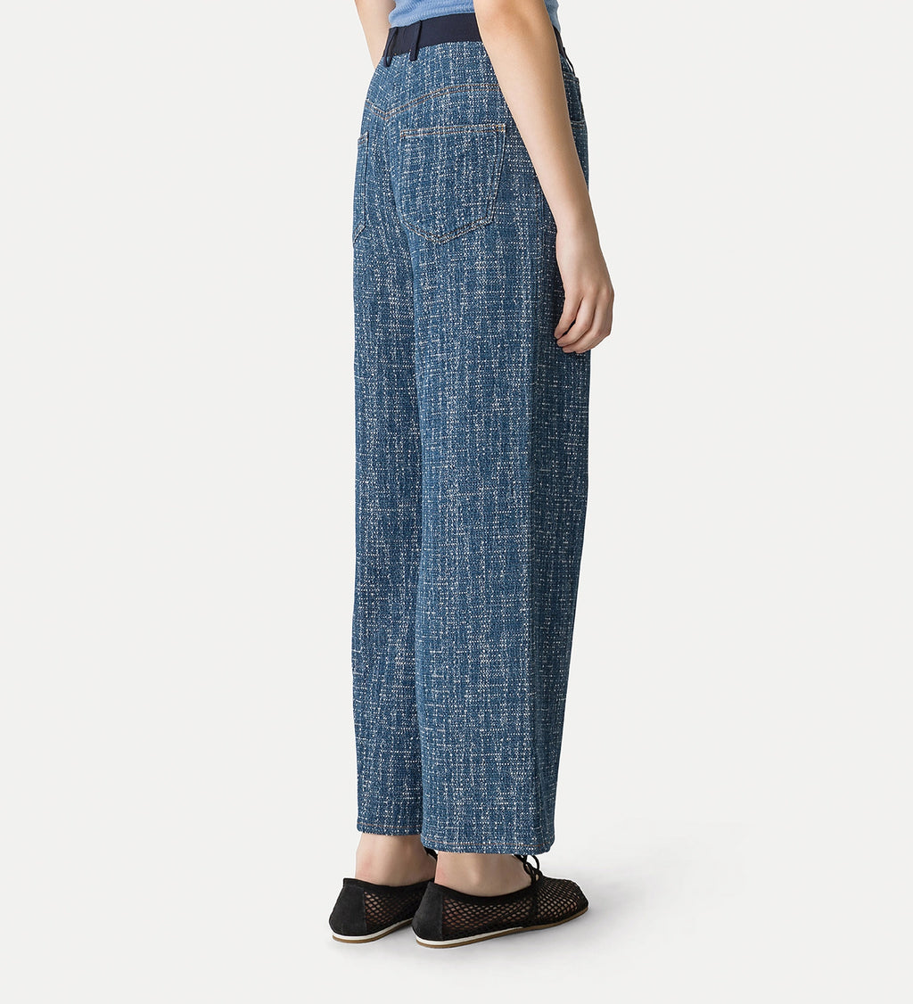 Pantalon en tweed