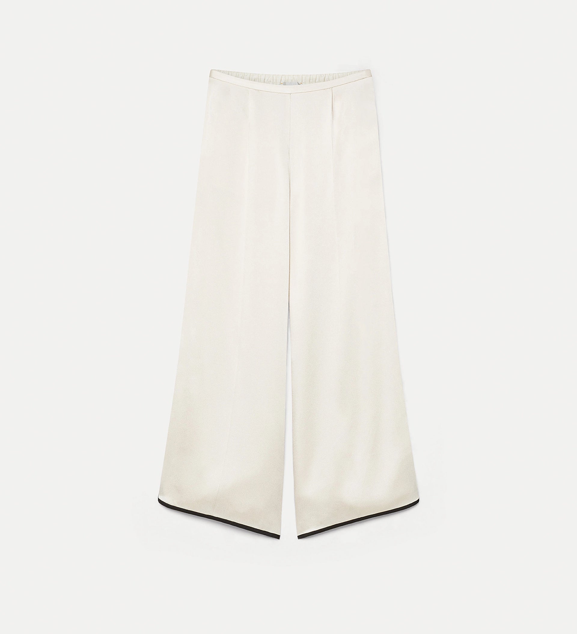 Pantalon court en satin