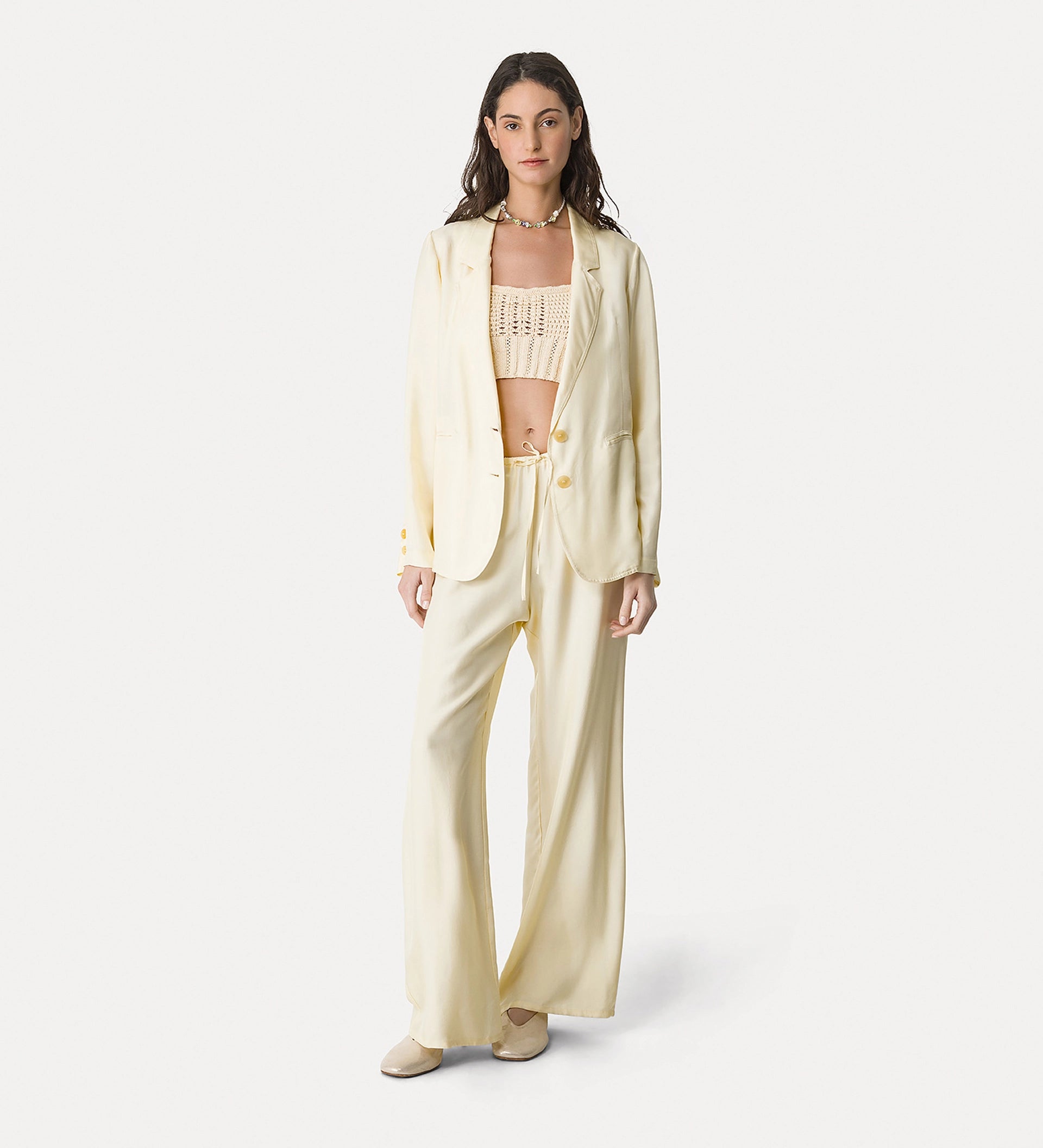Pantalon en sergé