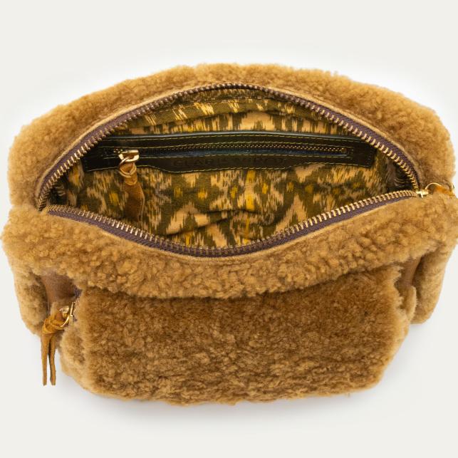 Sac Charly en peau lainée
