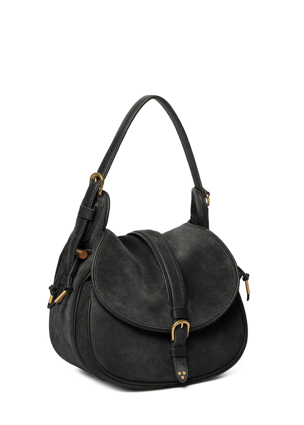 Sac Gildas - Suede Noir