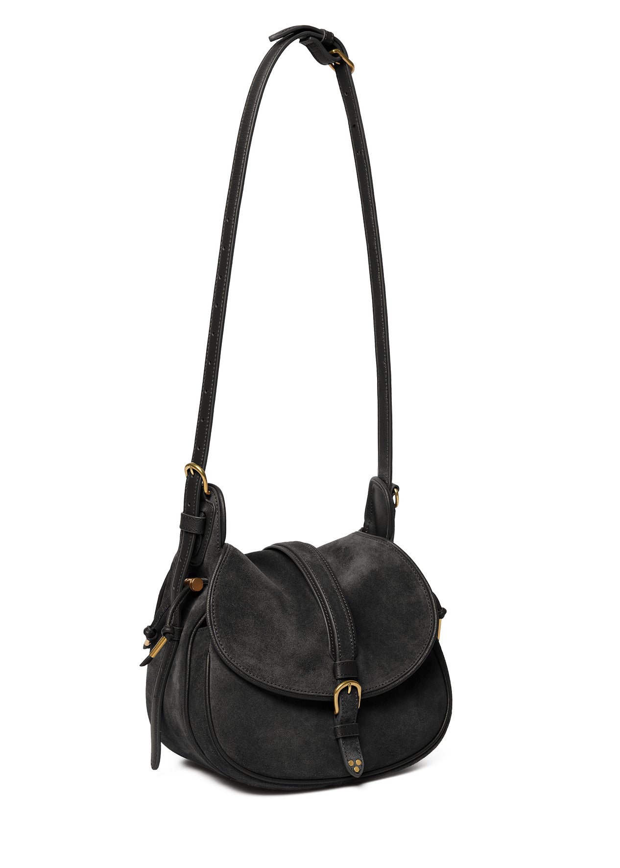 Sac Gildas - Suede Noir