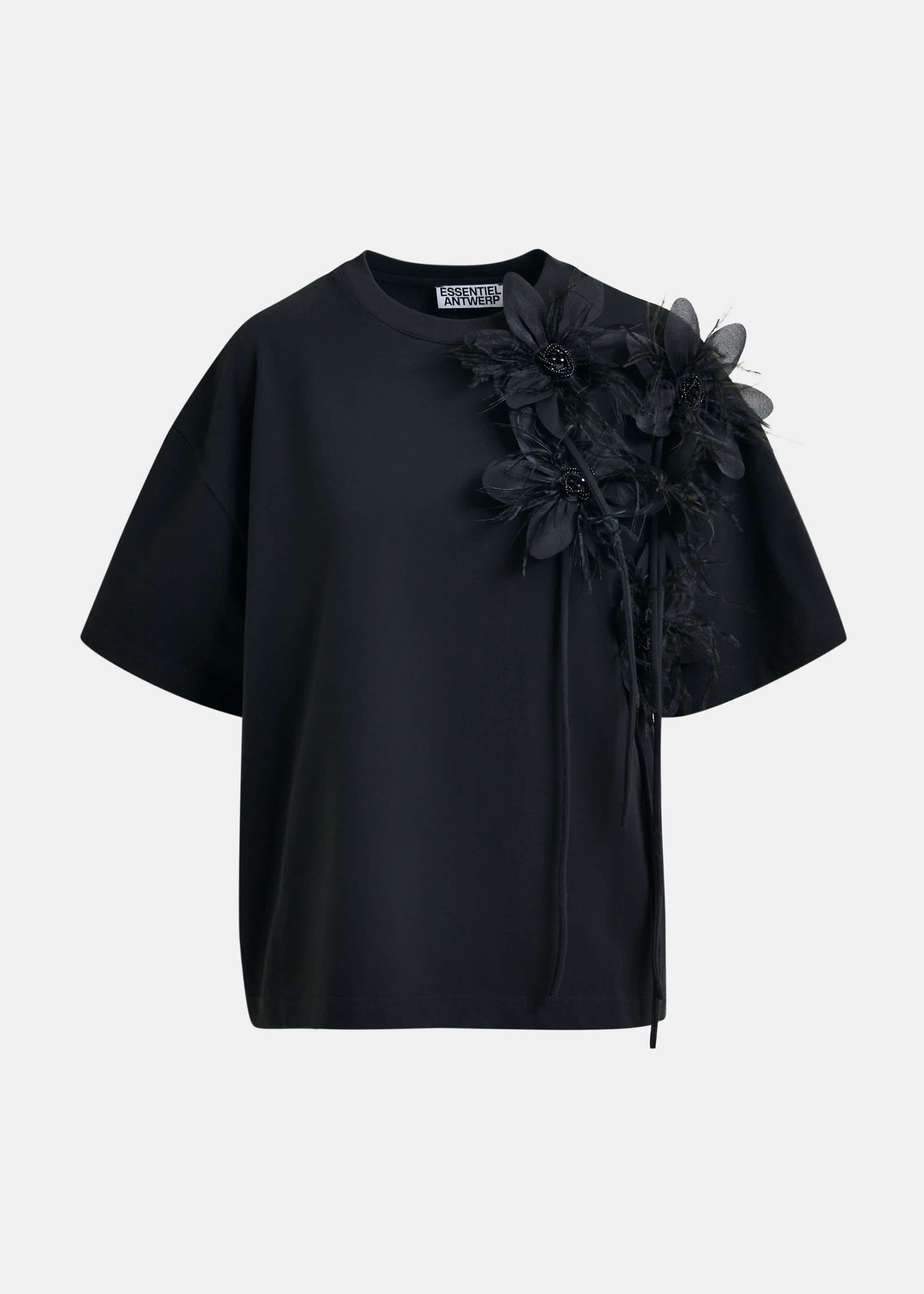 T-shirt avec empiècement floral Ibiscus
