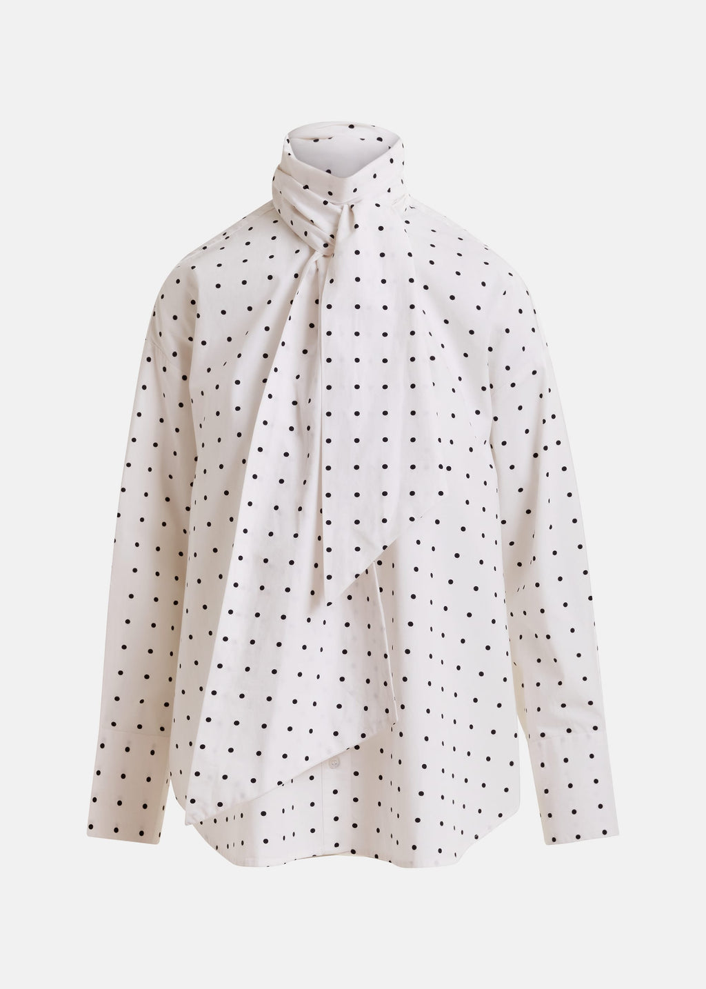 Chemise Lavallière à pois Imoverit