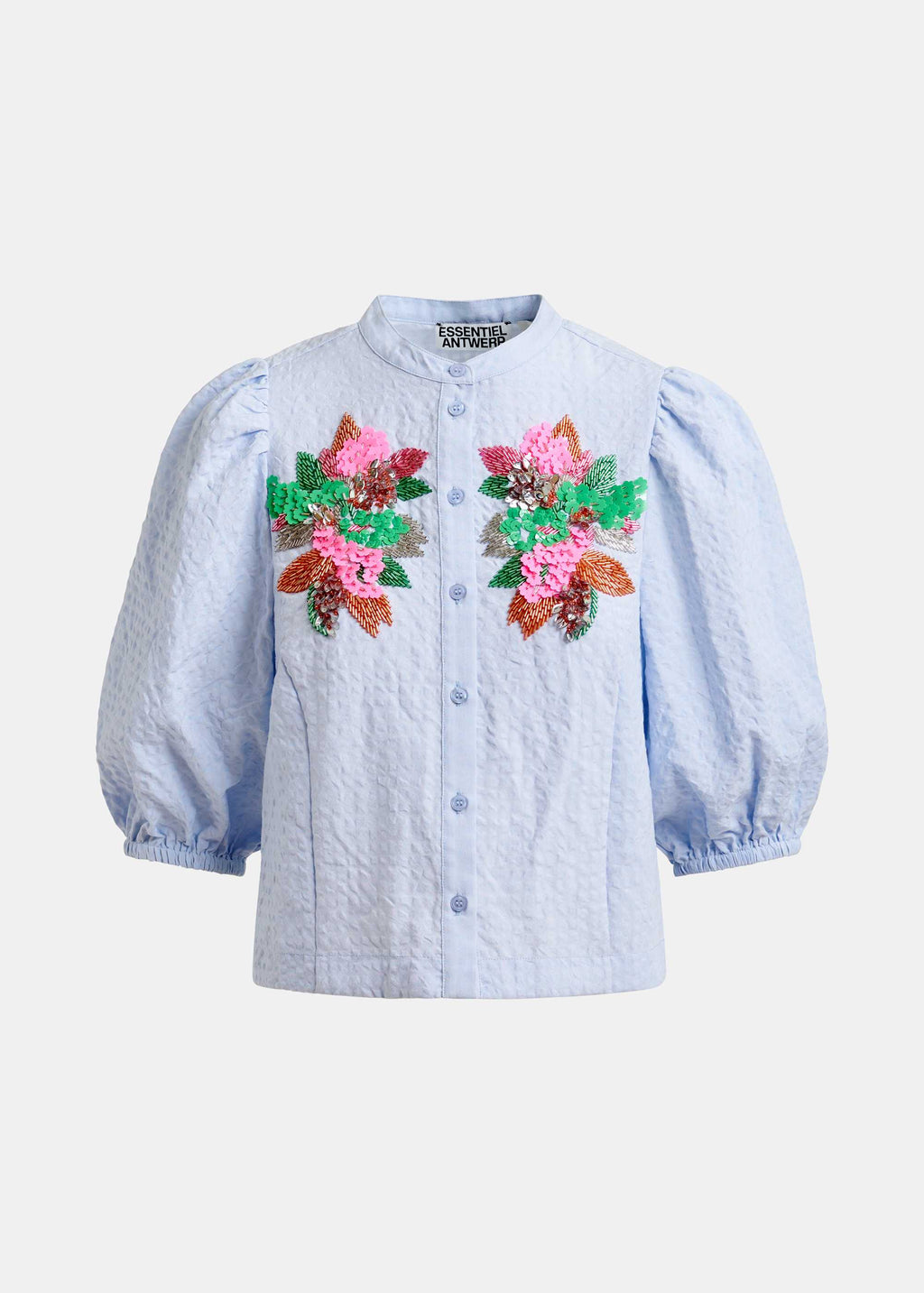 Blouse à broderies multicolores Jaiden