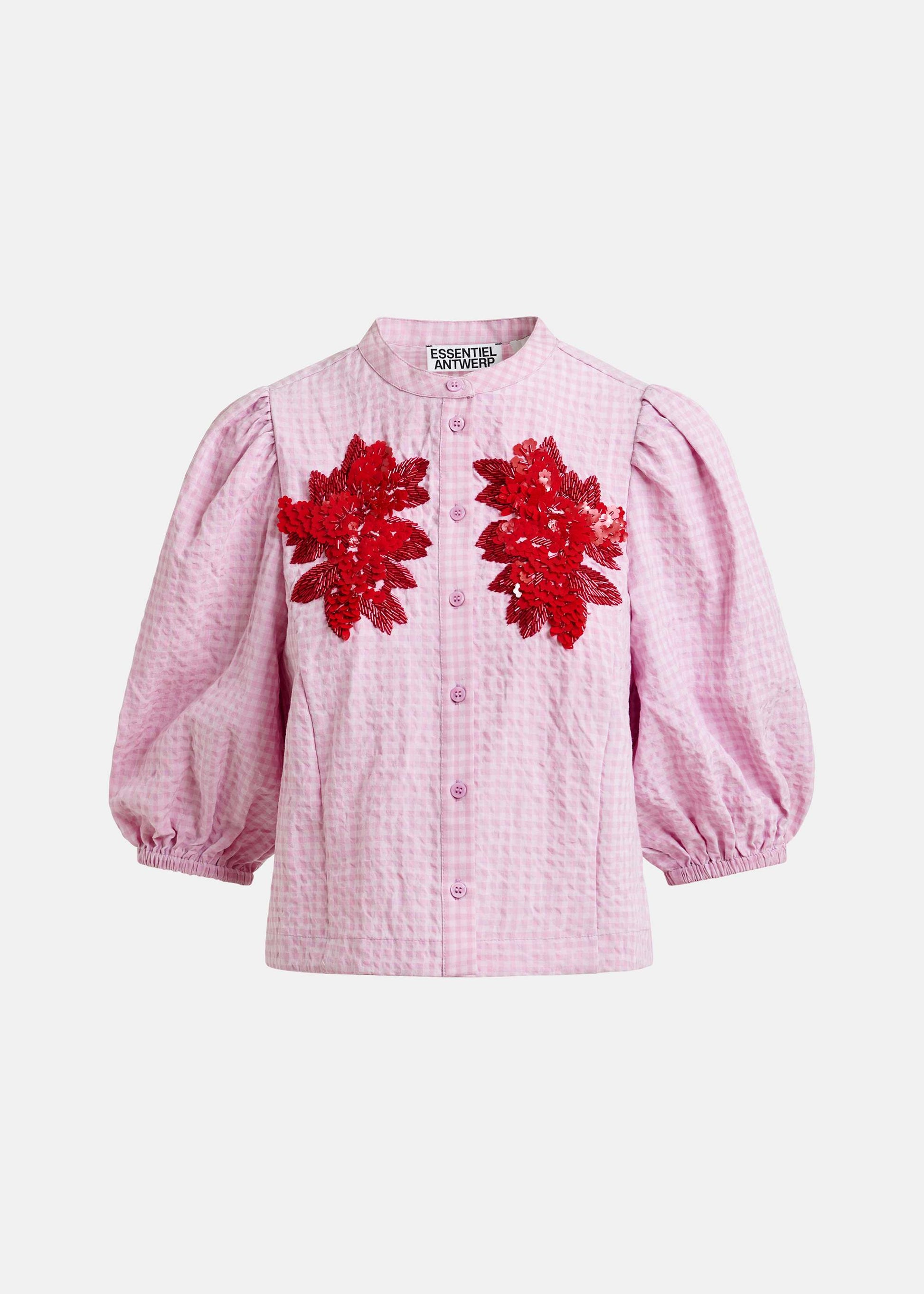 Blouse à broderies multicolores Jaiden