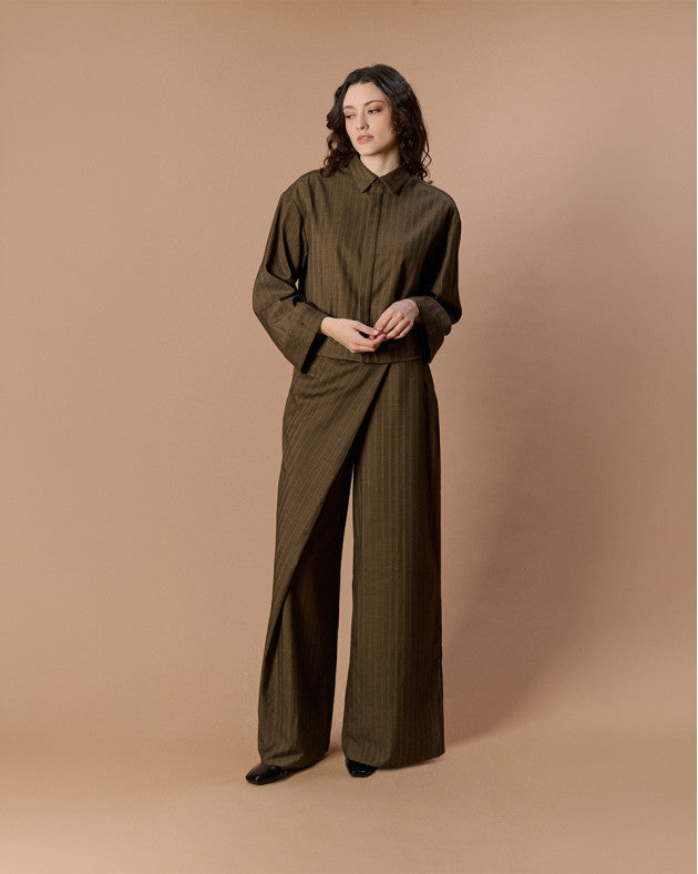 Chemise rayée Karma