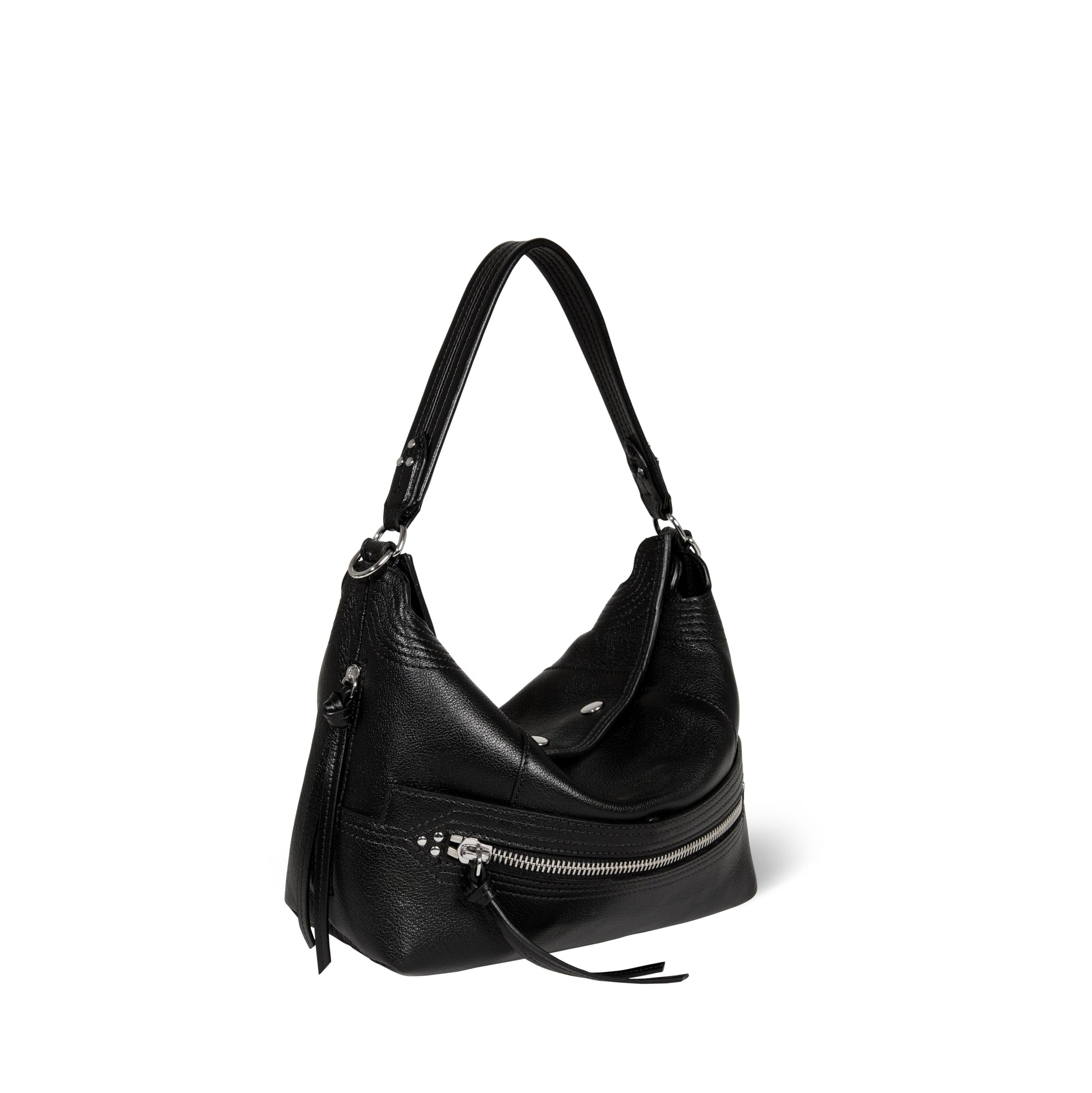 Sac Lucky Hobo - Buffle Noir