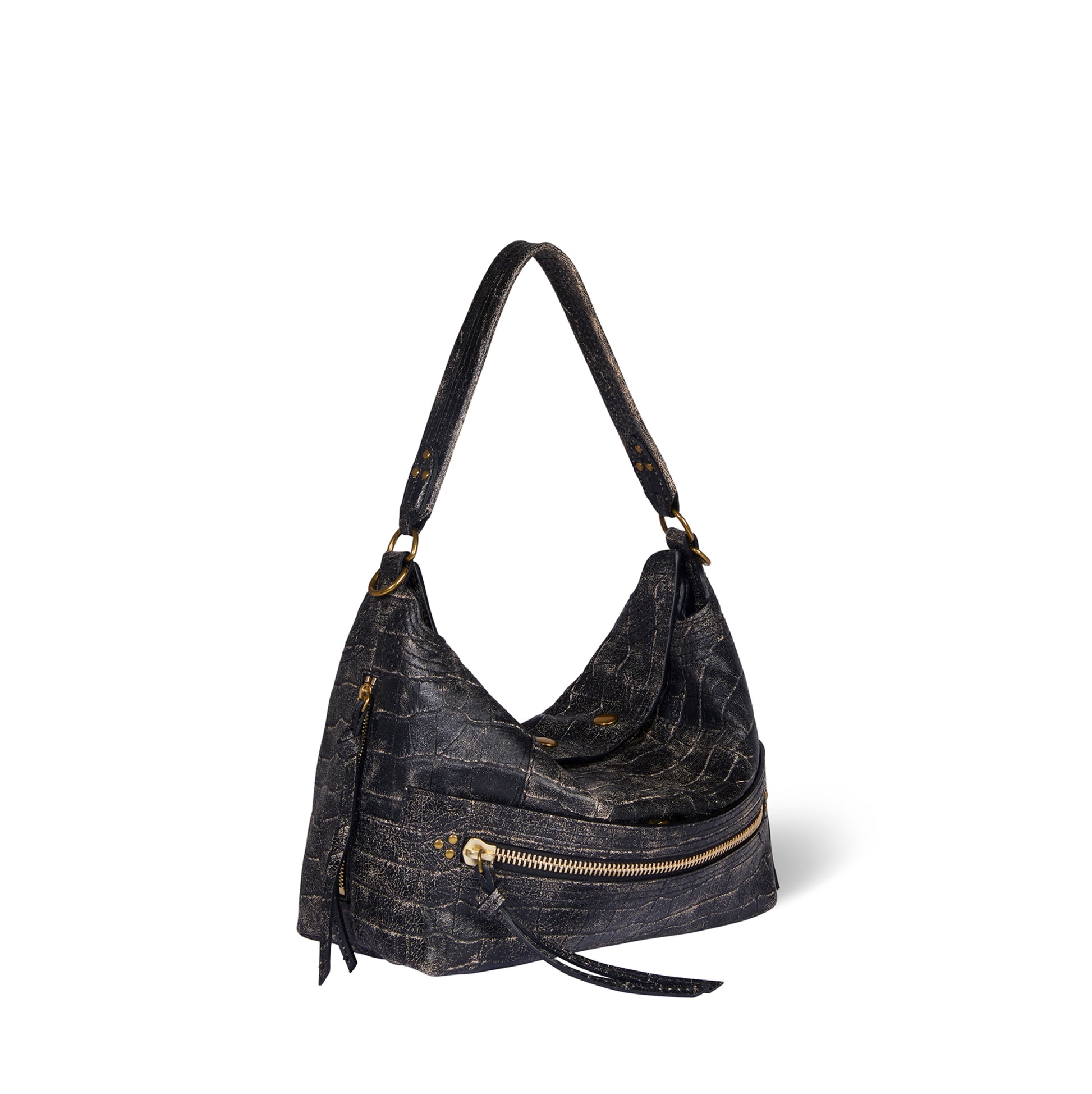 Sac Lucky Hobo - Croco Grunge
