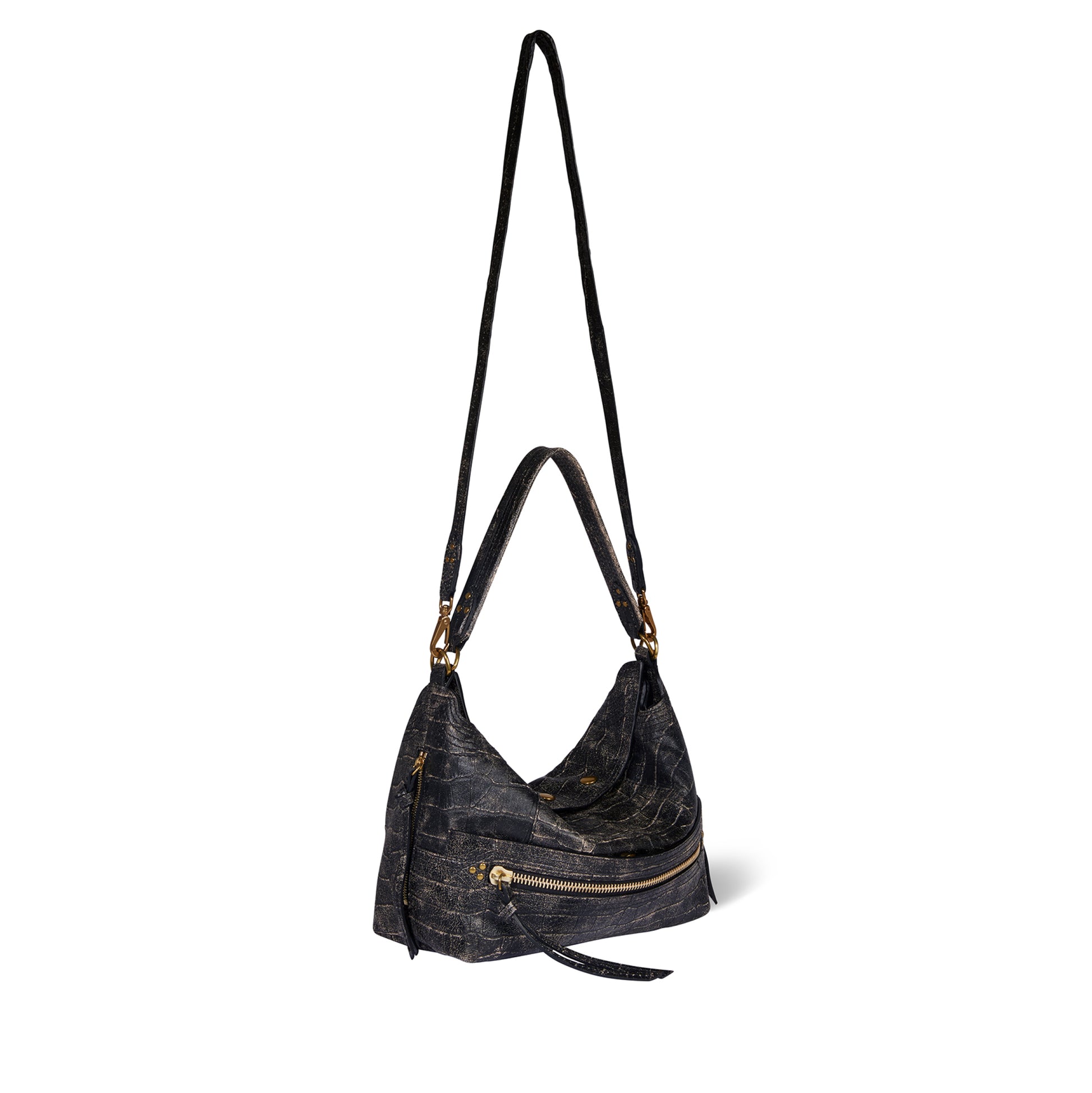 Sac Lucky Hobo - Croco Grunge