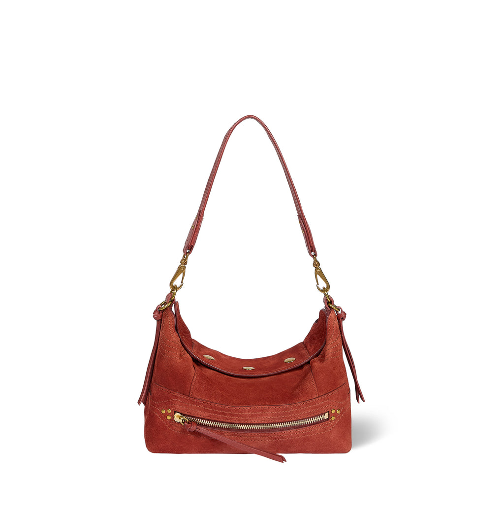 Sac Lucky Hobo S - Rouille