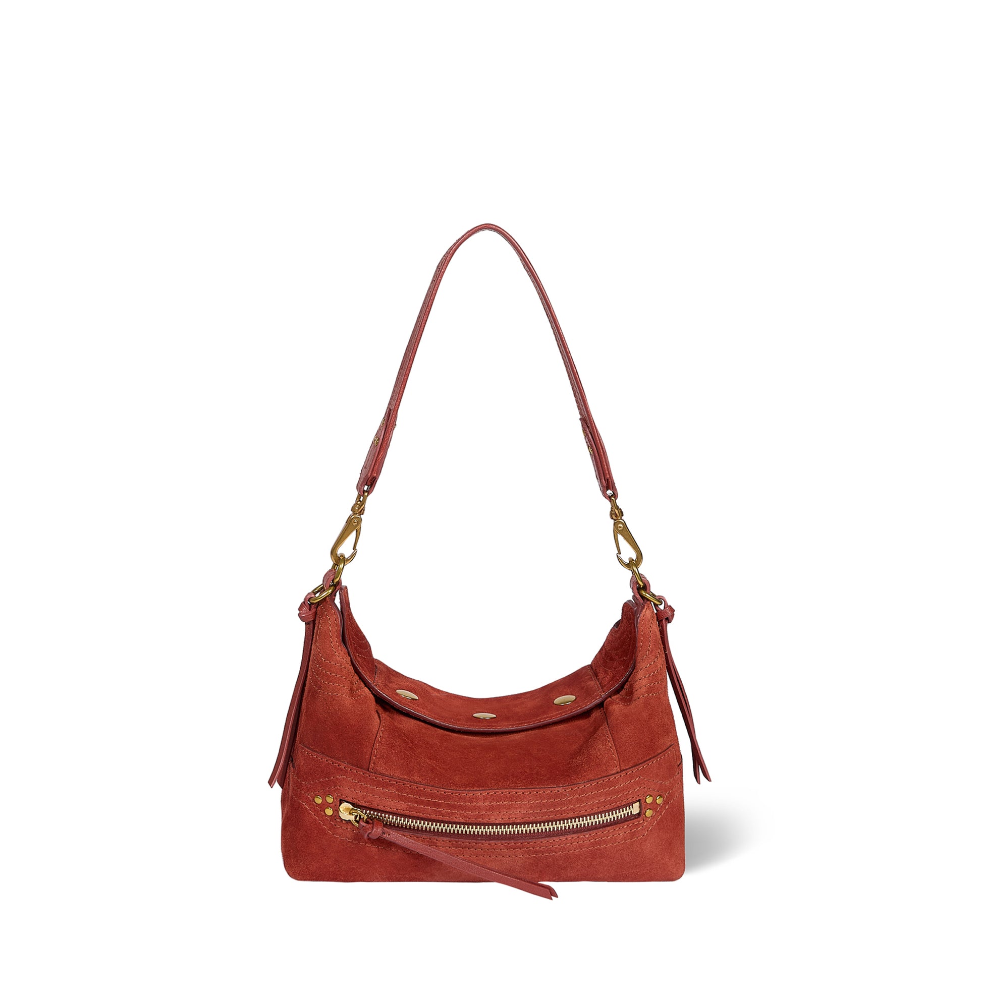 Sac Lucky Hobo S - Rouille