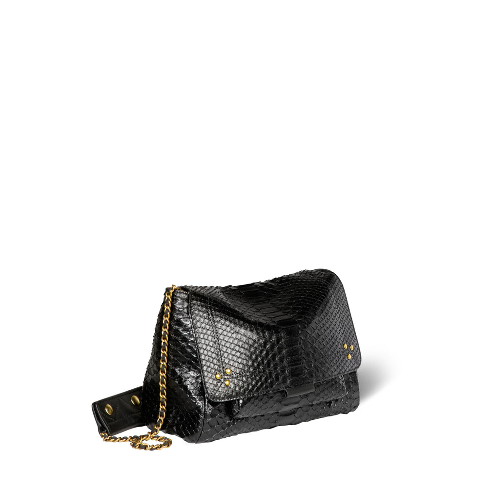 Sac Lulu M - Python Noir