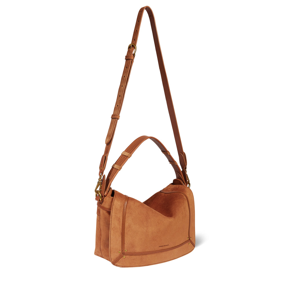 Sac Pepito M - Croute velours Caramel