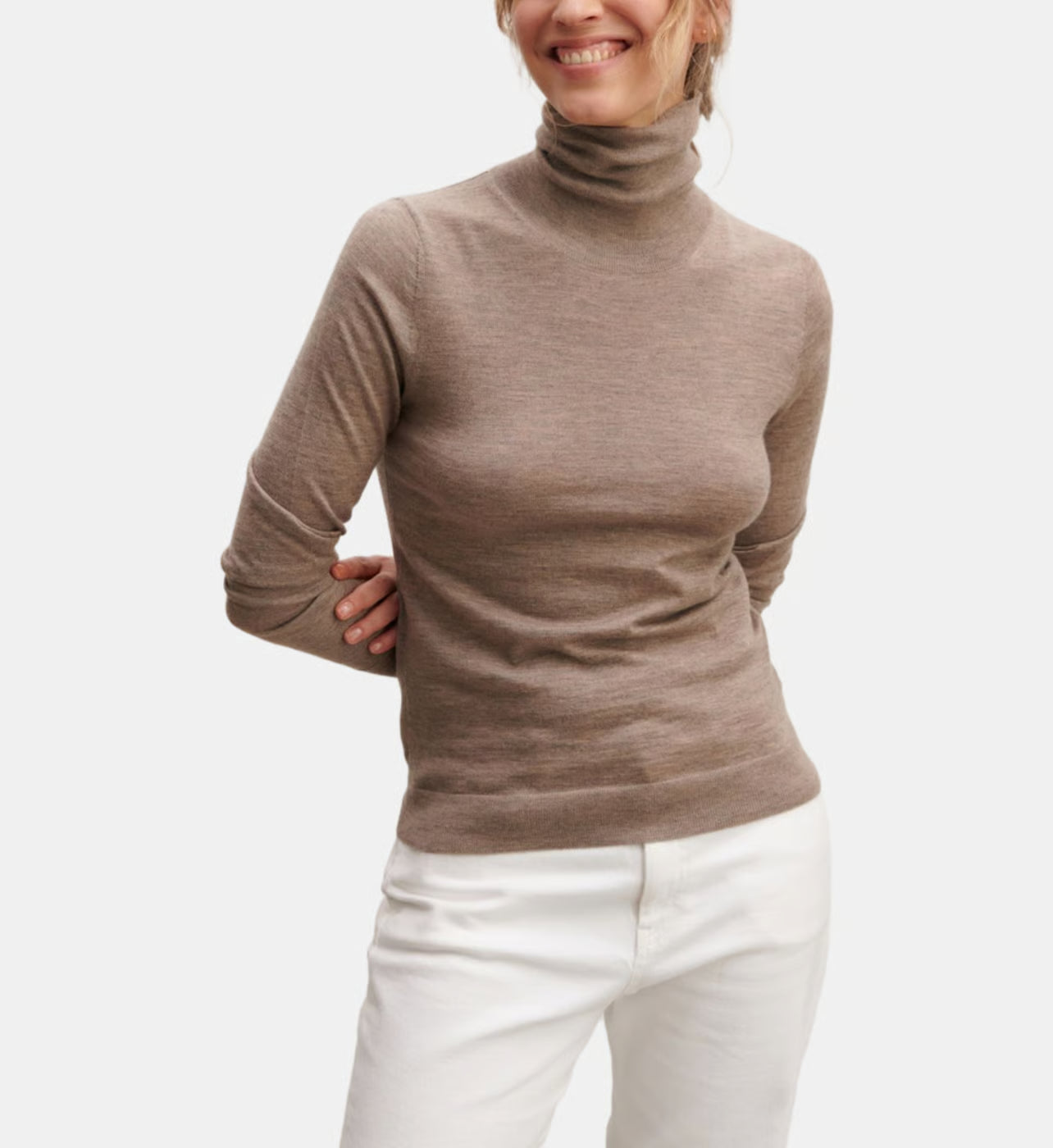 Pull col roulé ultrafin