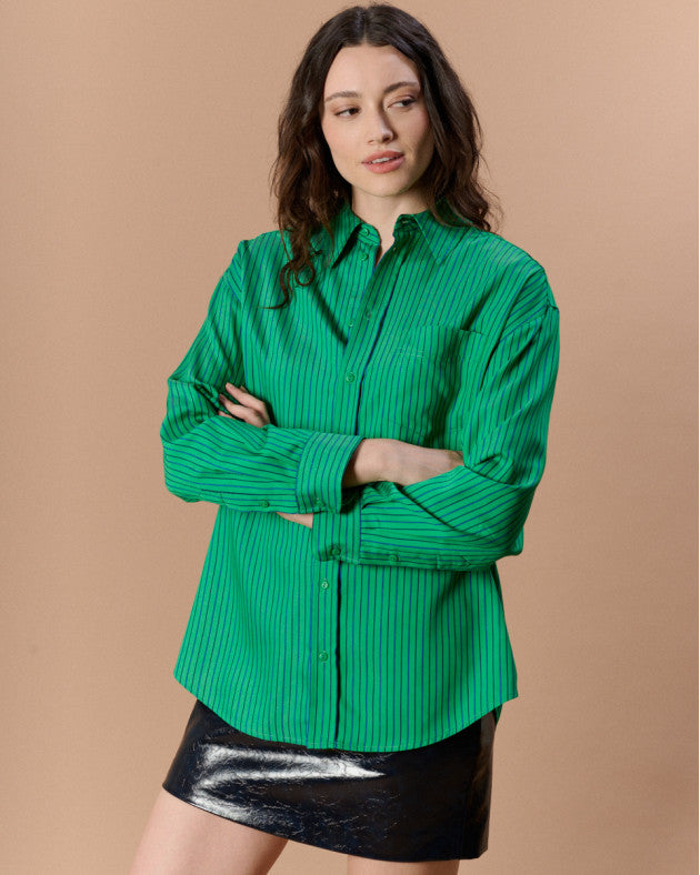 Chemise à rayures Ralph