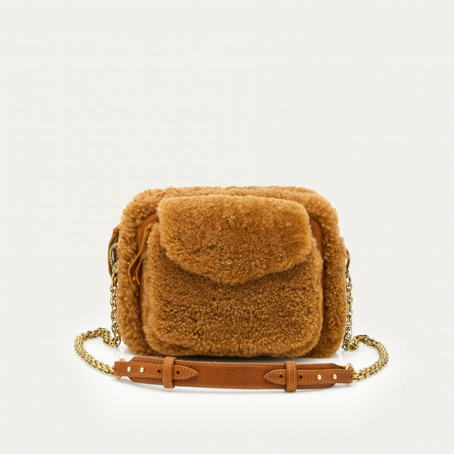 Sac Charly en peau lainée
