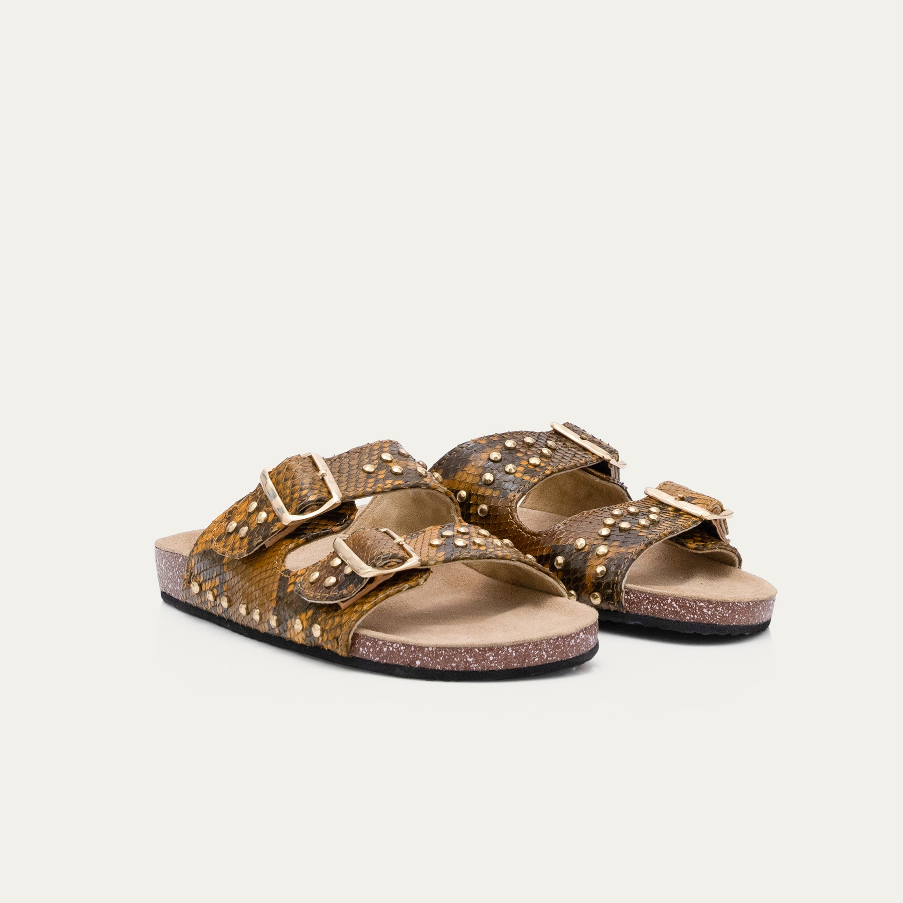 Sandales Odette- Python Ranch