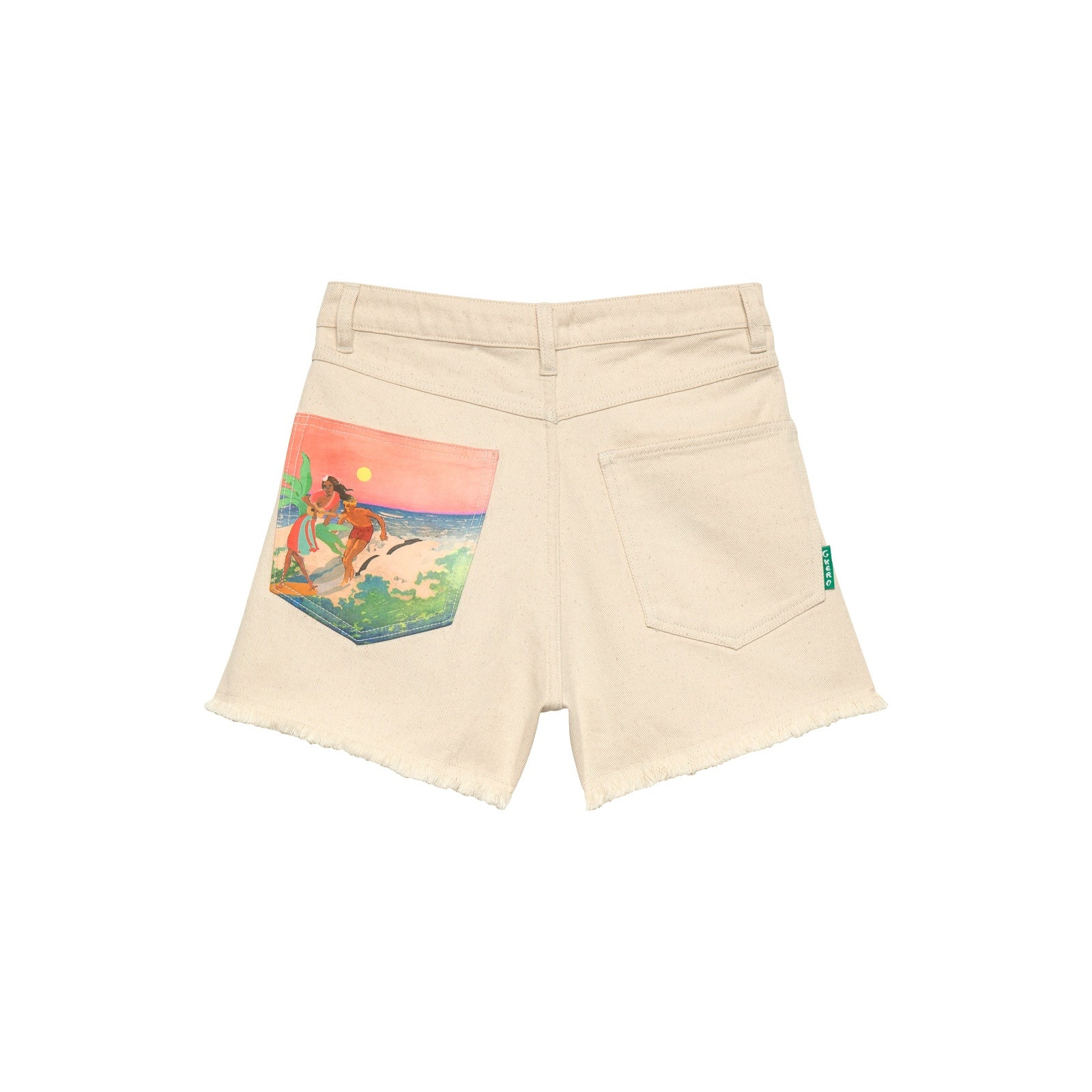 Short en jean Sunset Pink